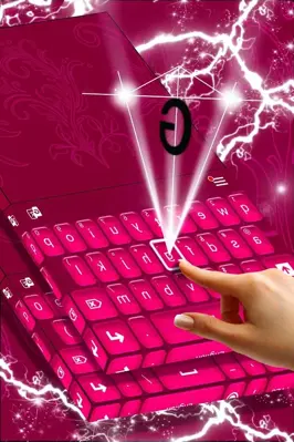 Keyboard Color New Pink android App screenshot 3